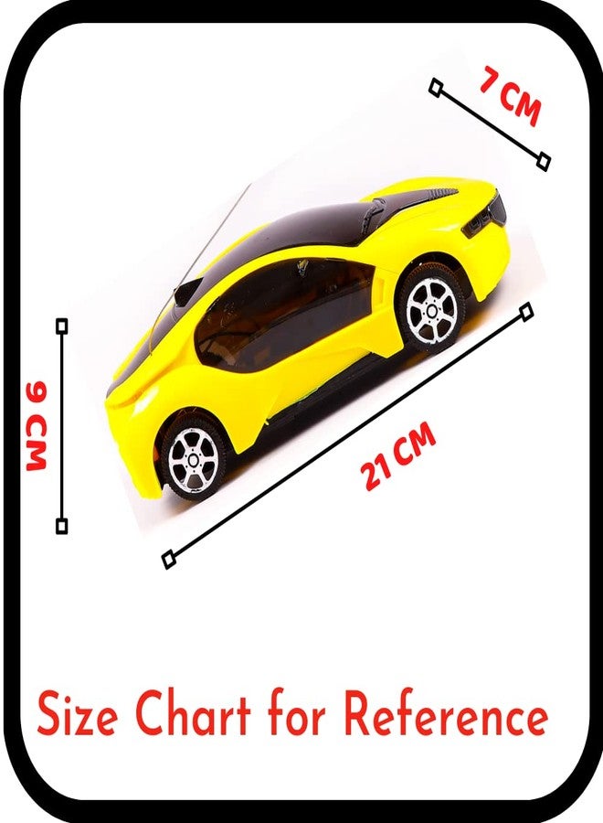 KIDZYMON® Remote control car, 2 functions remote car for kids age 3+ years, racing car I Pack of 1 I Assorted Colour (Multi) - Image 3
